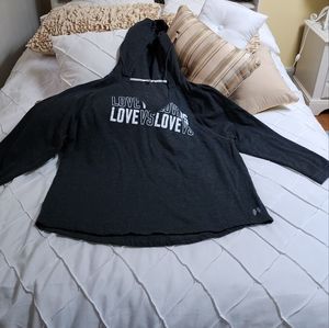 FLASH SALE Victoria's secret XL sweatshirt with hood